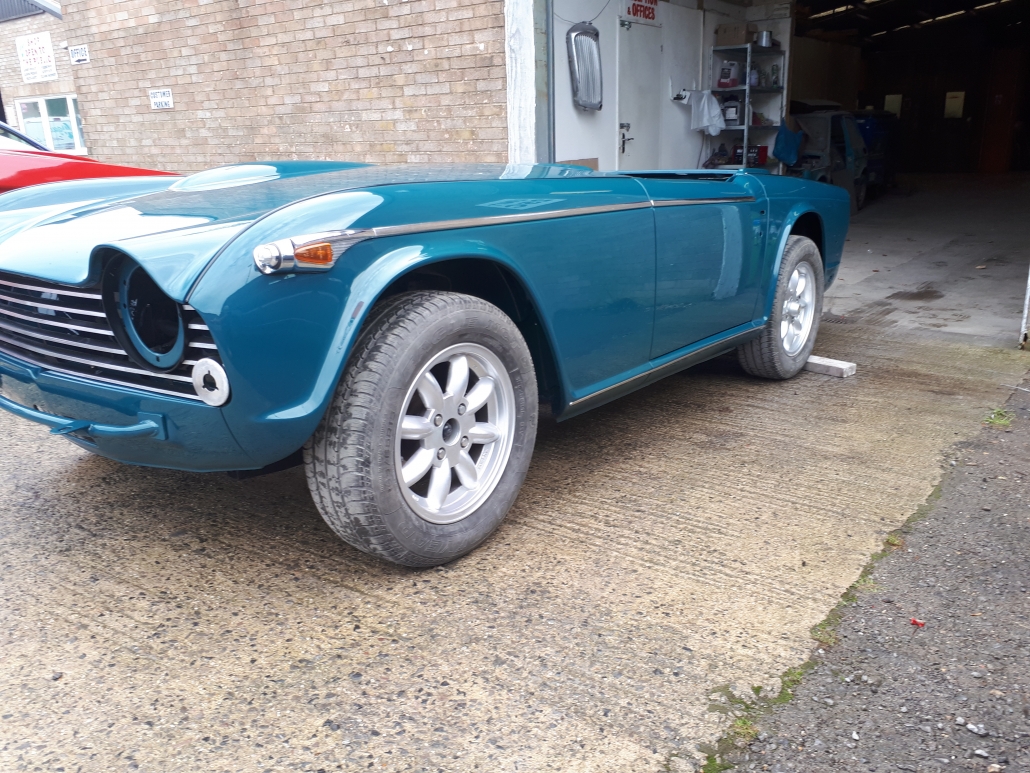 Expert car body repair work at GTBodyshop Shaftesbury